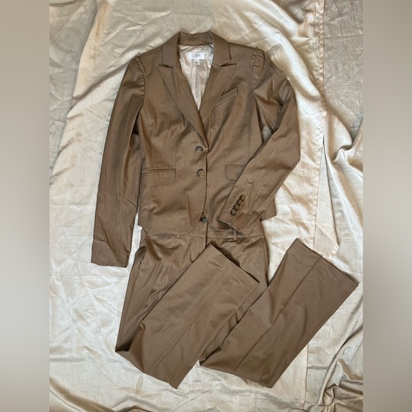 LOFT Brown Pantsuit - Picture 1 of 9